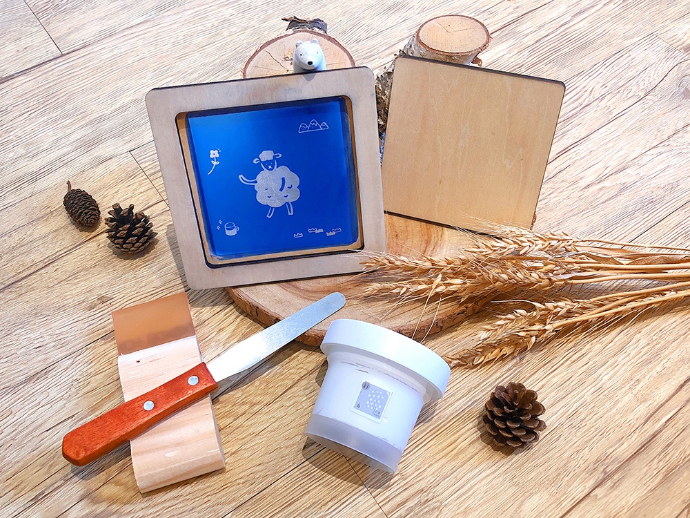 【在家玩絹印】絹印DIY套組 圖片