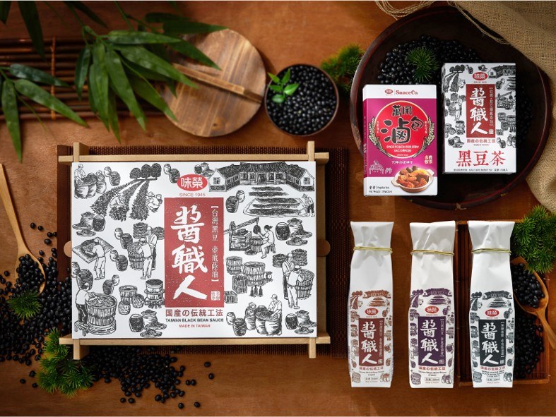【味榮】醬職人 
國產黑豆蔭油禮盒-B組 圖片