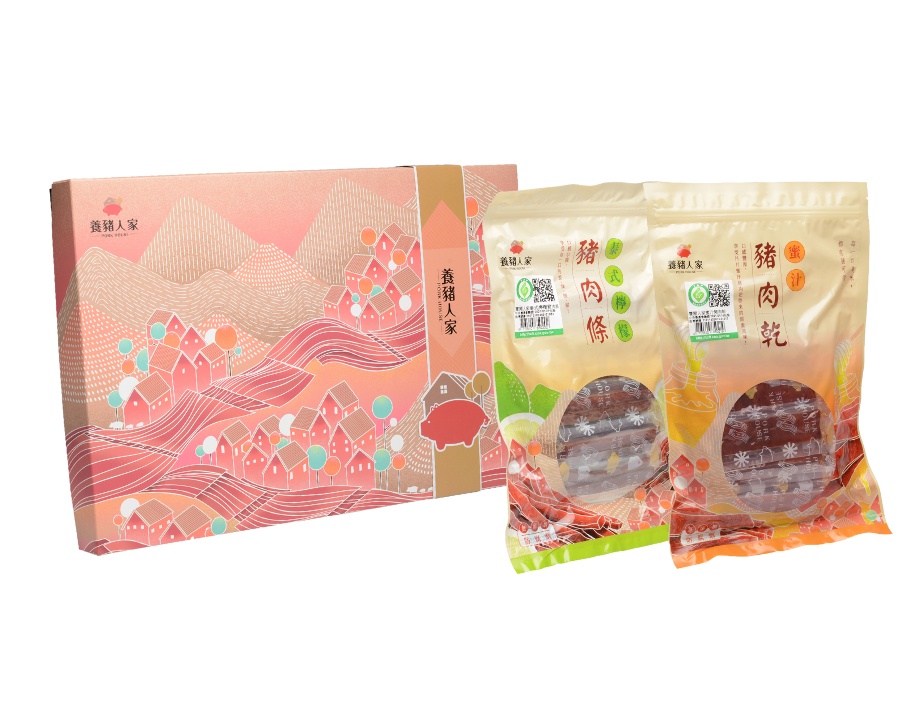 養豬人家蜜汁豬肉乾 圖片