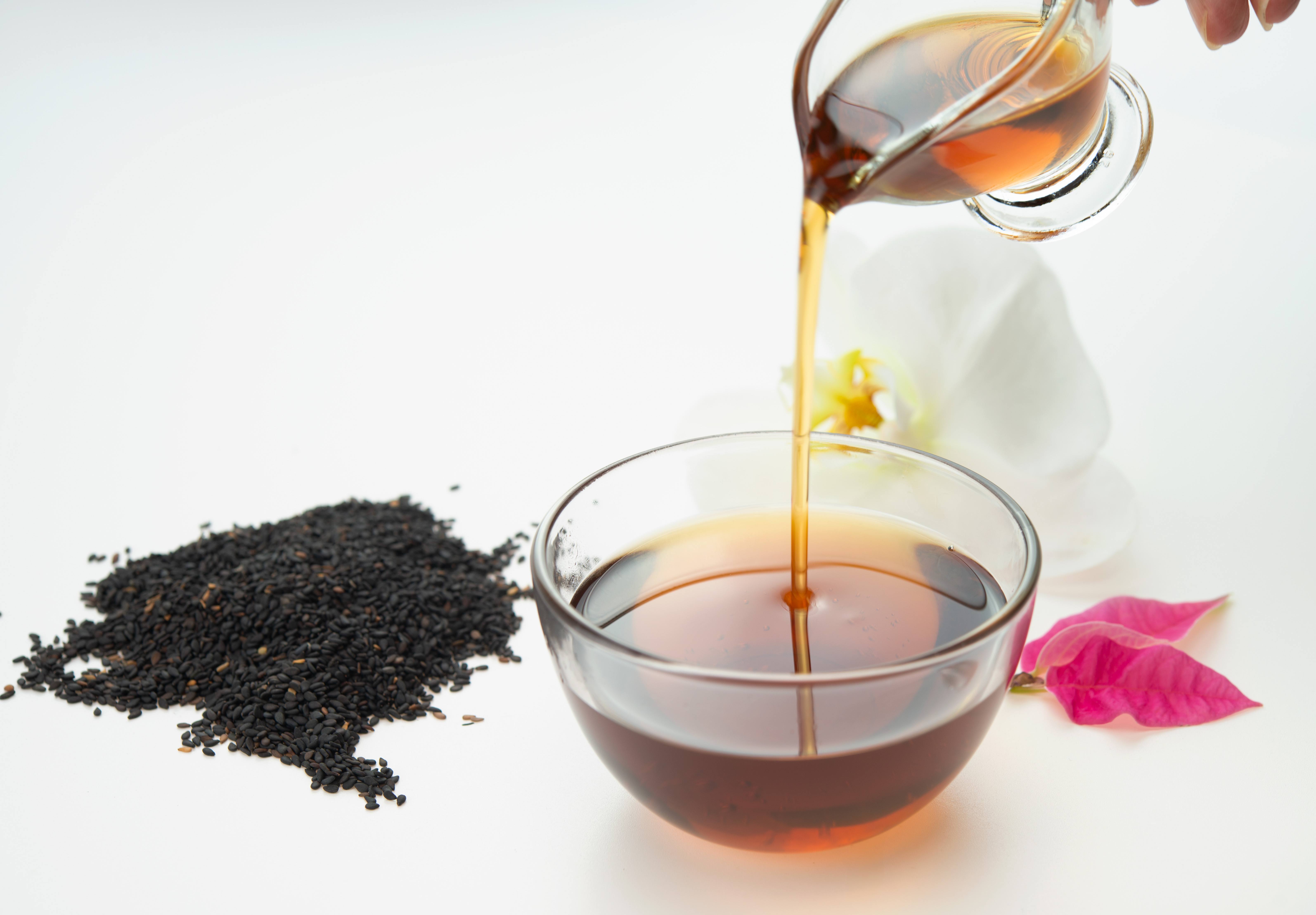 臺灣黑麻油 圖片