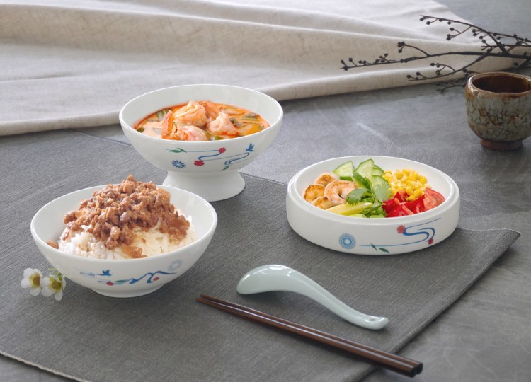 花鳥風月 套碗組 圖片