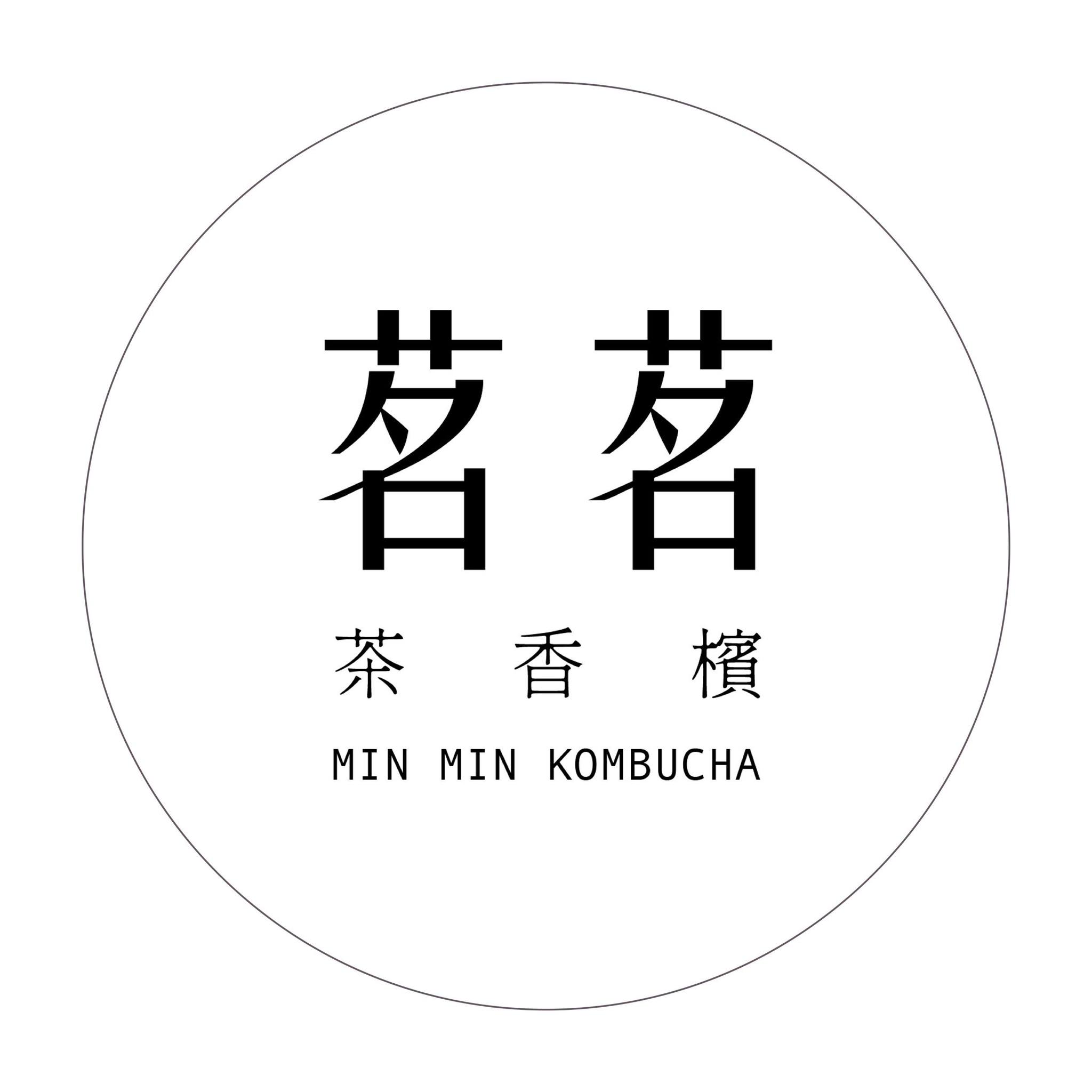 Min Min Kombucha  logo
